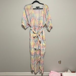 Eloquii rainbow dress